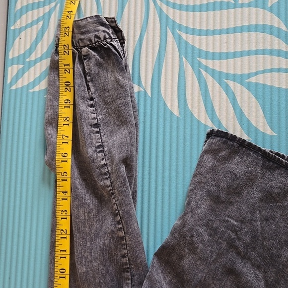 Rails denim button Down Long Sleeve shirt Black Washed Size XS - Picture 11 of 13